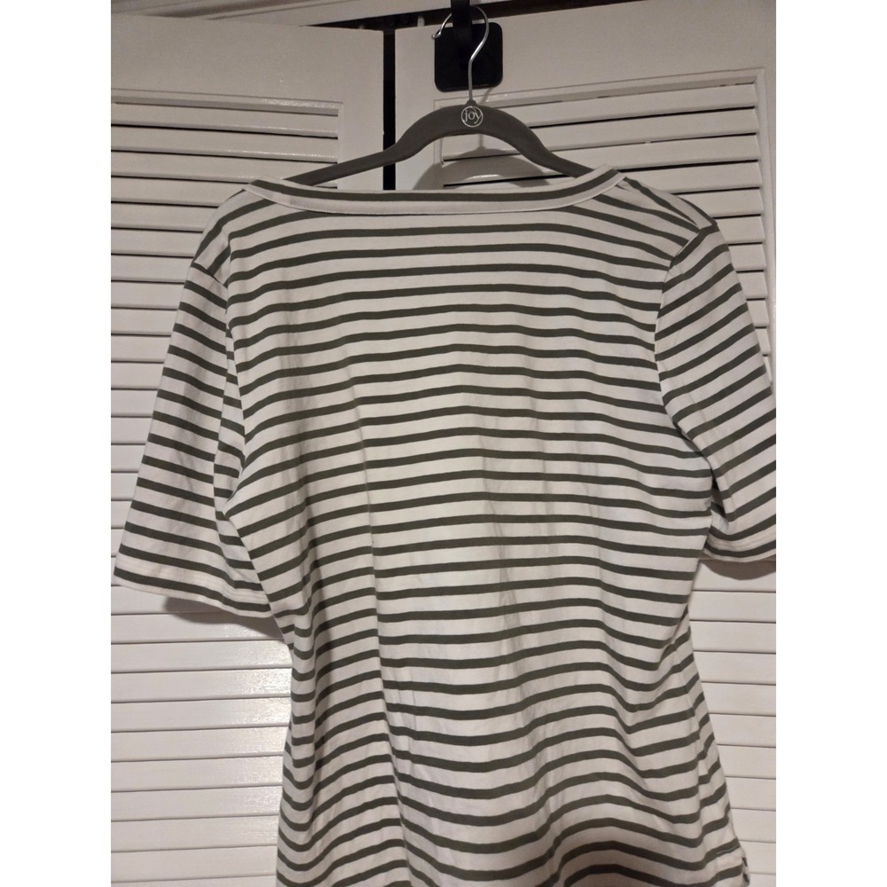 Talbots Striped Top PL - Picture 3 of 3
